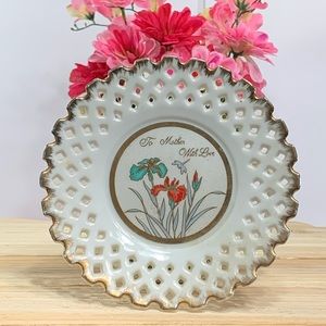 Decorative plate made on japan